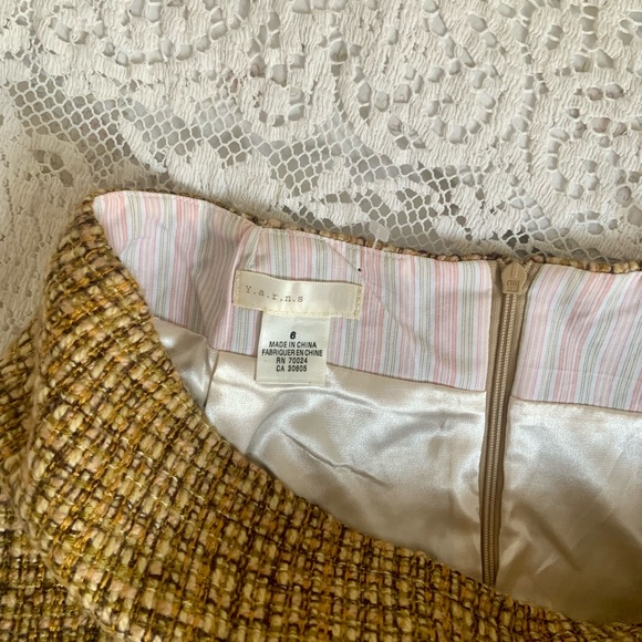 Vintage two piece tweed cape and skirt suit NWT - Picture 6 of 11